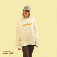 Snackish™ Chip-Faced Sweatshirt
